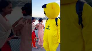 teddy bear make fun in Hatirjheel funny comedy shuvovlogs teddy teddyfunny teddymakefun [upl. by Balliett63]