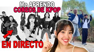 🔴APRENDIENDO COREOS NUEVAS de KPOP [upl. by Eniamzaj890]