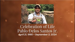 91324 Celebration of Life  Pablo Delos Santos Jr [upl. by Notnek755]