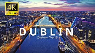 Dublin Ireland 🇮🇪 in 4K ULTRA HD 60 FPS Video by Drone [upl. by Einuj]