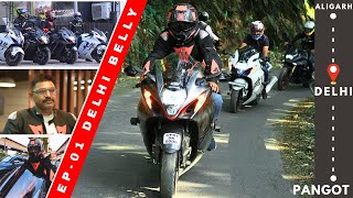 Delhi Traffic Issue  Vlog to Nainital Ep01  hayabusa nainital pangot [upl. by Wonacott]