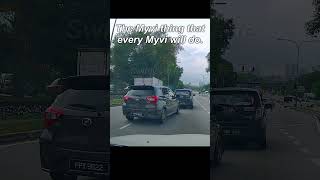 The Myvi thing that every Myvi will do funny automobile malaysia [upl. by Mchail]