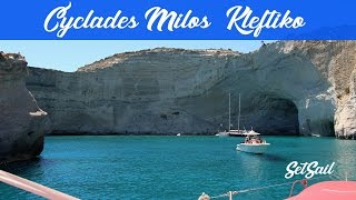 Sailing Through Greece Cyclades E14 Part 2 Milos Adamas to Kleftiko [upl. by Margherita506]