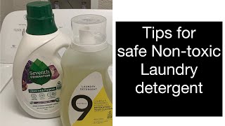 Tips For Safe Nontoxic Laundry Detergentplant based Laundry Detergentglobal video community [upl. by Kado82]