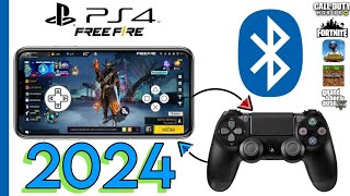 Cómo CONECTAR ✅ un mando de PS4 a ANDROID 2024 PARA JUGAR CUALQUIER JUEGO [upl. by Adnomar981]