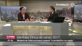 Censo 2017 Pregunta de autoidentificación étnica permitirá focalizar políticas públicas [upl. by Aytida]