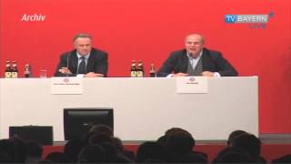 Uli Hoeneß Wutrede  TV BAYERN LIVE am 23022014 [upl. by Ahsratan]