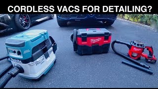 Cordless Vacs for Auto Detailing  Auto Fanatic [upl. by Fronniah]