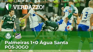 PÓSJOGO  Palmeiras 1x0 Água Santa [upl. by Jocelin196]