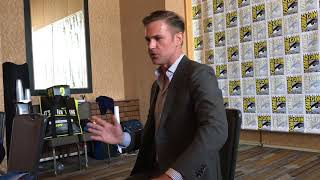 Interview with Matt Davis of Legacies  Comic Con 2018 [upl. by Hsilgne]