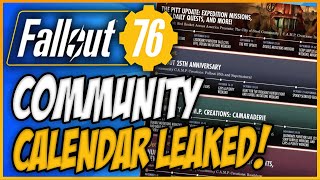 Fallout 76 Community Calendar Season 10 [upl. by Glaser501]