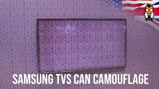 Samsung TVs can blend in your wall like chameleon [upl. by Delmar]