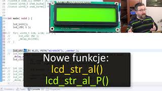 0583 MK LCD HD44780  Biblioteka C  Part 01 [upl. by Sidwohl]