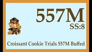 CROB Croissant Cookie Trials 557M Buffed  Jinx lol  Cookie Run OvenBreak [upl. by Aneloc106]