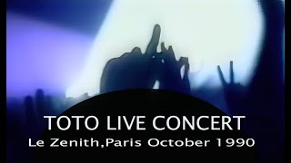 TOTO  Live In Paris 1990 HD 720p Transfer [upl. by Jaycee913]