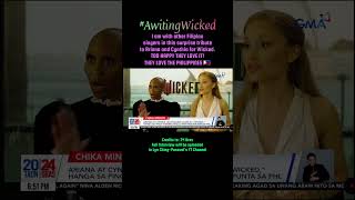 Ariana Grande amp Cynthia Erivo love the Philippine rendition of Wickeds Defying Gravity Wicked [upl. by Yroggerg]