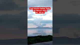 Taal Volcano Update Today 08 February 2024 0600 am madamrutsa taalvolcanoupdate [upl. by Ylicec]