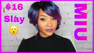 GORGEOUS SUPER AFFORDABLE BOB ZURY SIS MIU WIG REVIEW [upl. by Adlig]