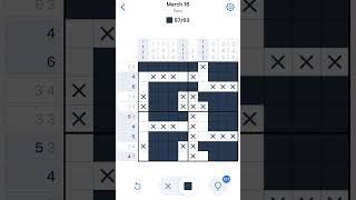Nonogram March 16 2024 [upl. by Ahtibbat]