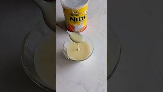 1 Minute Instant Condensed Milk condensedmilk shorts nido nestle 4ingredients asmr asmrshorts [upl. by Ecirtaemed]