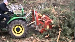 SEPPI M  MINIFORST  Forestry mulcher  Trincia forestale  Forstmulcher [upl. by Graham945]