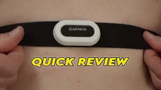 QUICK REVIEW Garmin HRM Pro Plus Heart Monitor [upl. by Ikcaj]