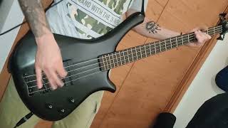 Personate Non Gratae Bass Cover Meshuggah Weekly Riff 8 [upl. by Schell]