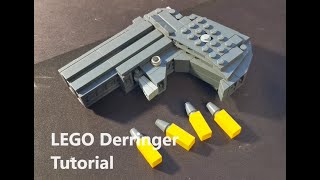 LEGO Derringer Tutorial  Jims LEGO Guns [upl. by Manuel]