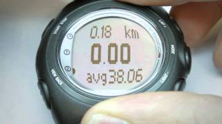 Suunto t6d  How to calibrate a Foot POD [upl. by Hinckley]