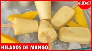 🥭cómo hacer HELADOS DE MANGO🥭 fáciles CREMOSOS y Delicioso para VENDER💲 [upl. by Reginald]