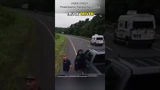 Dash Cam Saves Trucker From Lying Road Rager [upl. by Rhu]