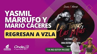 Yasmil Marrufo y Mario Cáceres regresan a Venezuela [upl. by Rihaz695]