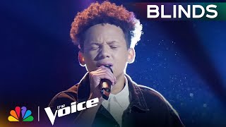 Jaylen Dunham Wins Coach Gwens REPLAY with His Cover of quotListenquot  The Voice Blind Auditions  NBC [upl. by Kathryn]