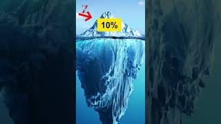 Why is Most of The Iceberg in Water youtubeshorts shorts ytshorts iceberg [upl. by Ahseiyk]