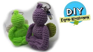 Schutzengel mit Anleitung häkeln I Amigurumi I Schlüsselanhänger [upl. by Julio]