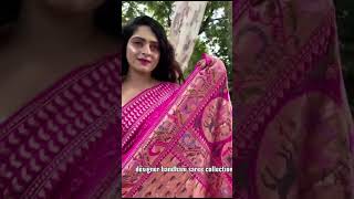 Handloom saree designer bandhani georgette fashion designer manufacturing saree [upl. by Heindrick]