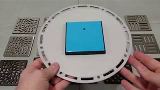 NEW DRAINS amp GRATES Unboxing the new Square Shower Drain Kit [upl. by Cantone]