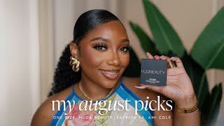 August Makeup Picks One Size Huda Beauty Haus Labs Patrick Ta Ami Colé  Tamara Renaye [upl. by Netsirhk]