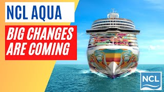 What you NEED TO KNOW about Norwegian’s NEWEST SHIP NCL Aqua [upl. by Anel]