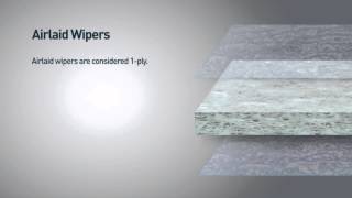 Sellars Airlaid wipers vs DRC wipers video [upl. by Marcelo807]