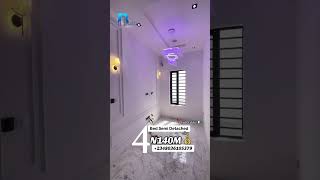 Inside a N140M 4 Bedroom Semi Detached Duplex for sale in Ajah Lekki forsale houseforsale fyp [upl. by Cony22]