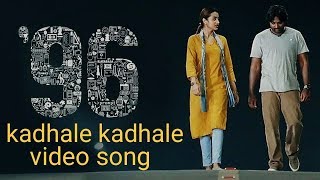 Kaadhale Kaadhale 96 Movie video Song  Vijay SethupathiTrisha [upl. by Akinirt80]