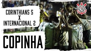 Copinha  Corinthians 5x2 InternacionalRS [upl. by Rubio]