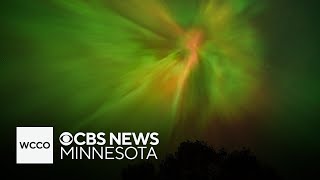 Northern lights stun stargazers across Minnesota [upl. by Aneloj997]