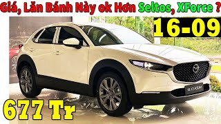 ✅Giá Xe Khuyến mại Mazda Cx30 Giữa Tháng 9 ok hơn Xforce Seltos   Lăn bánh mazda Cx30  Topcarvn [upl. by Favien]