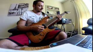 Allan Holdsworth Lesson  Joint Ventures Solo breakdown with tab [upl. by Derr]