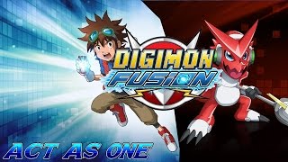 Digimon Fusion Full English Opening Act As One ExtendedRemix SE Included [upl. by Thorvald495]