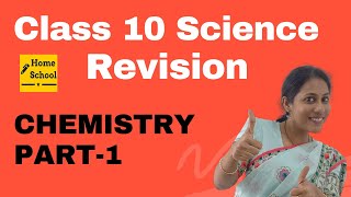 Chemistry revision  Part 1  score above 90  class 10 sslc karnataka board [upl. by Arriaet]