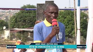 PREDICATION JOUR FETE DE PENTECOTE amp DE 20 MAI 2024 V 17 05 [upl. by Anyah]