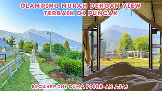 GLAMPING PUNCAK BOGOR  ALINSON SUNSET HILL  GLAMPING MURAH  GLAMPING DENGAN VIEW TERBAIK [upl. by Aekin578]